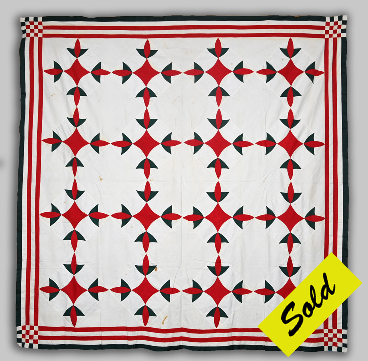 CONCA5 Turkey Tracks Quilt Top