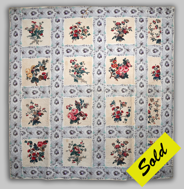 CONGNG1 Broderie Perse Quilt