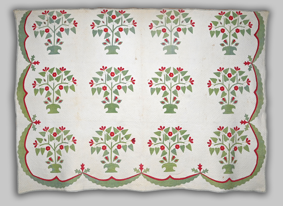 Folk Art Tulips Quilt