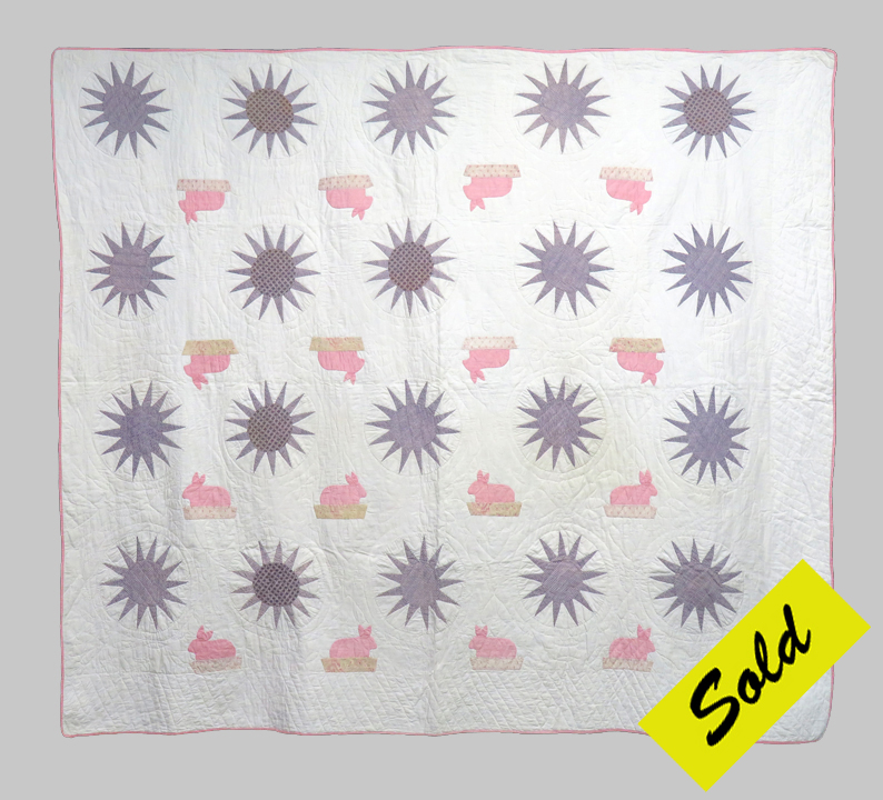 CONIL Bunny and Starburst Quilt