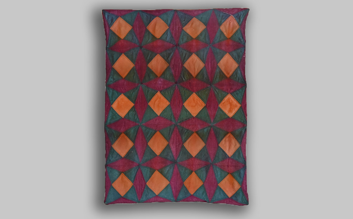An Unusual Geometric Abstract Design Quilt