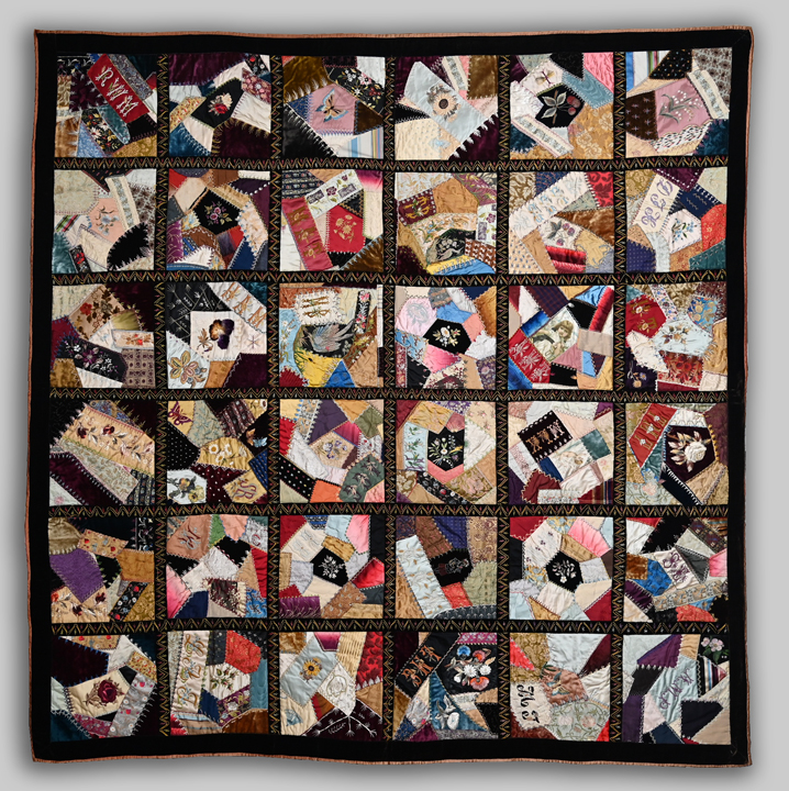 CONYL1 Victorian Crazy Quilt