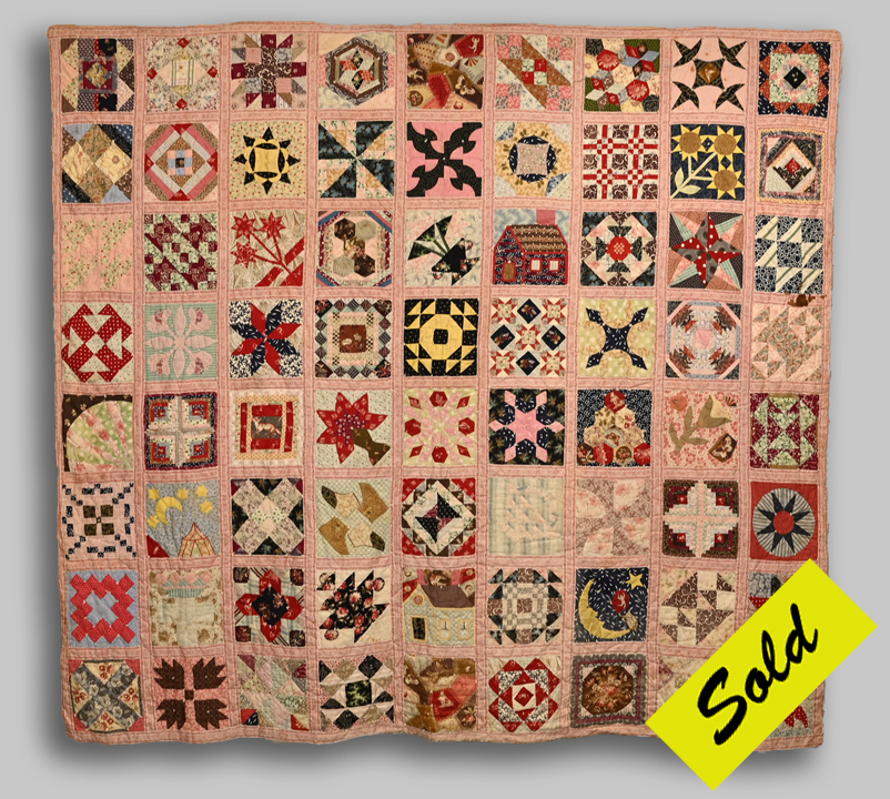 CONWR1 Sampler Quilt with Provenance