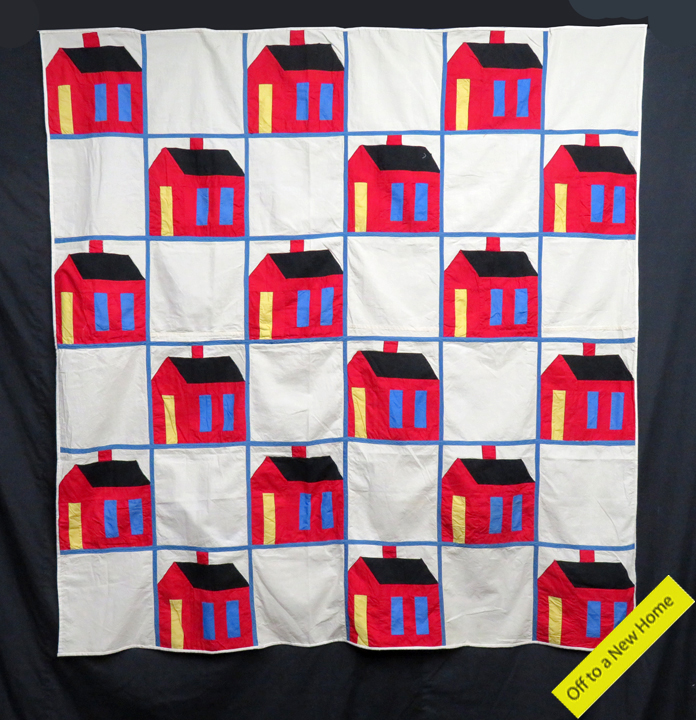 Q9018 School House Summer Coverlet