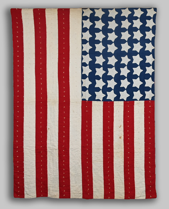 Q9275 American Flag Quilt