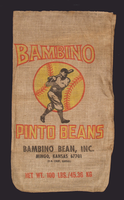 UF23 “Bambino” Pinto Bean Burlap Bag