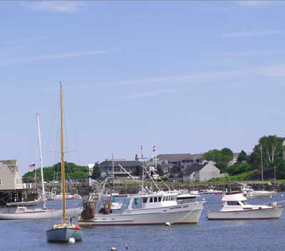 An image of the York Maine harbor.